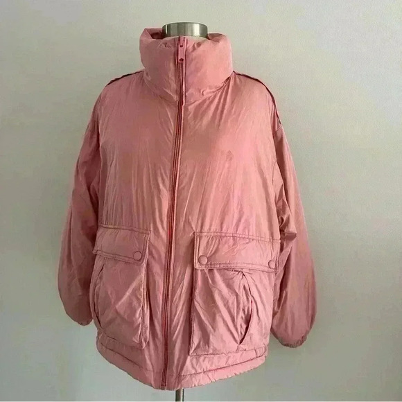We The Free Puffer Jacket XS Coat Pink - Picture 7 of 16